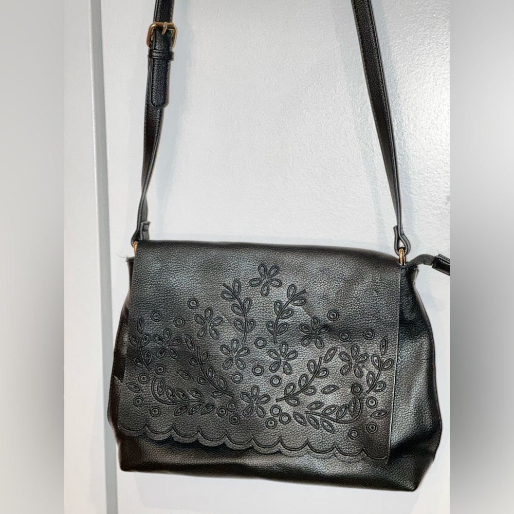 Amanda Blu Laser cut purse.